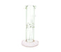 8" Color Wine Base Straight Tube Water Pipe - SmokeZone 420