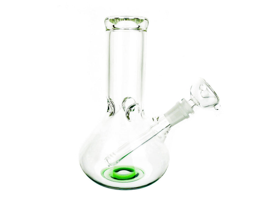8" Color Bottom Beaker Base Water Pipe - SmokeZone 420