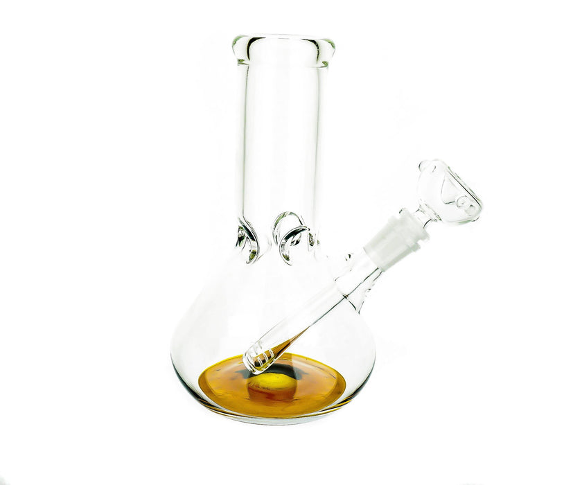 8" Color Bottom Beaker Base Water Pipe - SmokeZone 420