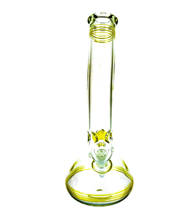 14" Slanted Mouth Beaker Base Water Pipe - SmokeZone 420