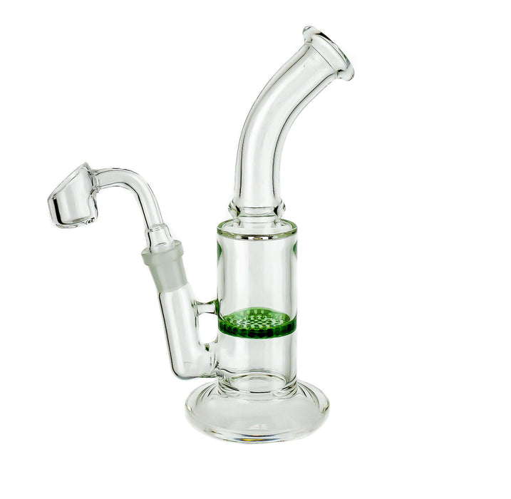 8" Green Honeycomb Dab Rig - SmokeZone 420