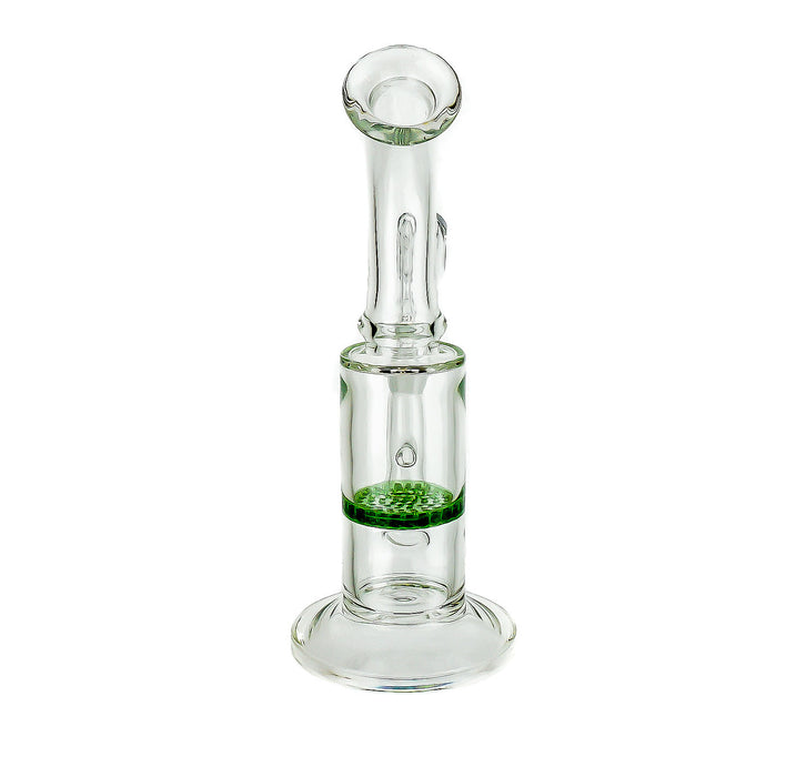 8" Green Honeycomb Dab Rig - SmokeZone 420