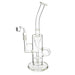 12" Clear Recylcer Shower Perc Dab Water Pipe - SmokeZone 420