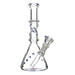 8" Twisted Beaker Base Slime Purple Water Pipe - SmokeZone 420