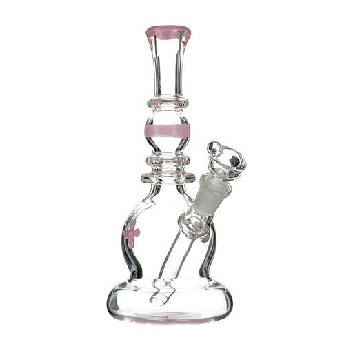 8" Bubble Body Slime Pink Water Pipe - SmokeZone 420