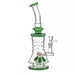 11" Side Bead Slanted Mouth Fancy Water Pipe - SmokeZone 420