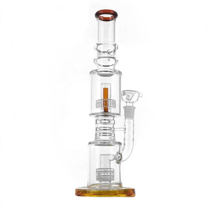16" Double Matrix Heavy Base Water Pipe - SmokeZone 420
