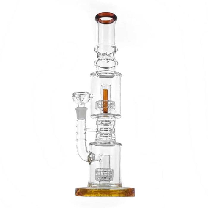 16" Double Matrix Heavy Base Water Pipe - SmokeZone 420