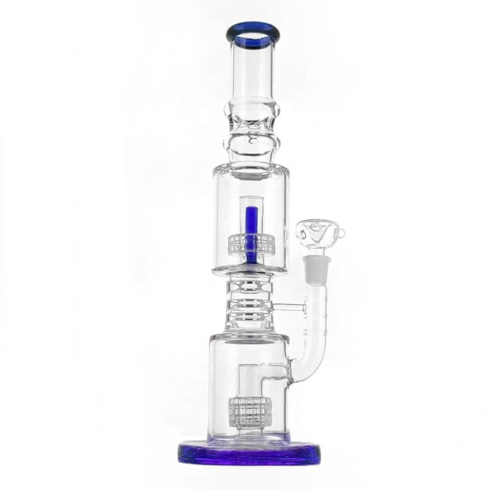 16" Double Matrix Heavy Base Water Pipe - SmokeZone 420