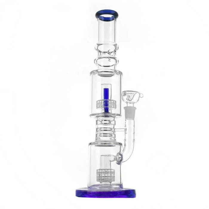 16" Double Matrix Heavy Base Water Pipe - SmokeZone 420