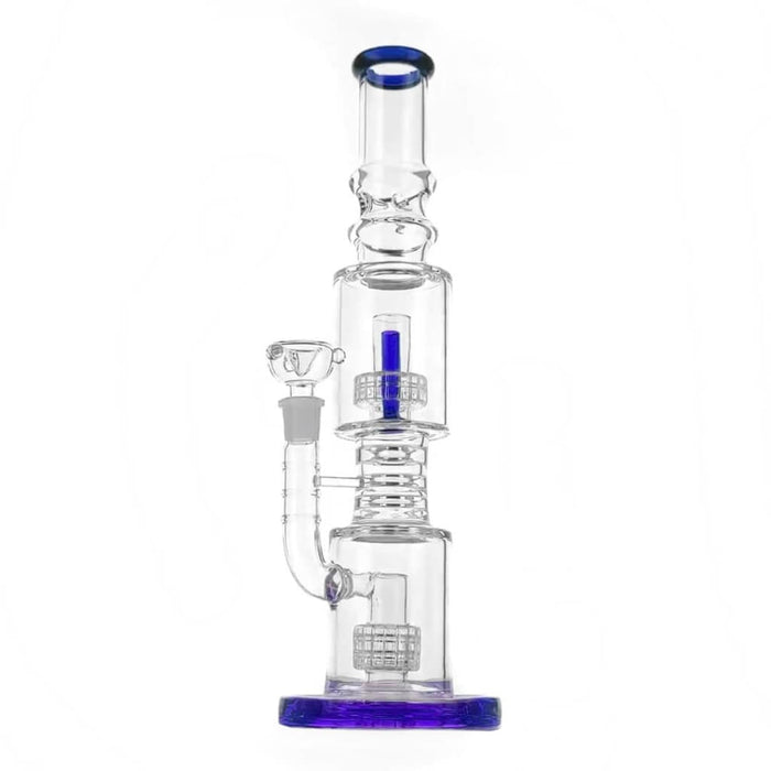 16" Double Matrix Heavy Base Water Pipe - SmokeZone 420