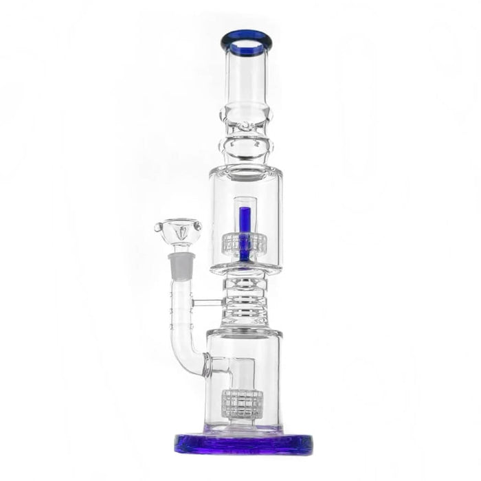 16" Double Matrix Heavy Base Water Pipe - SmokeZone 420