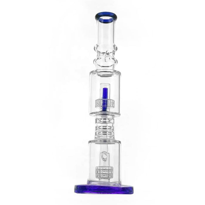 16" Double Matrix Heavy Base Water Pipe - SmokeZone 420