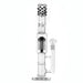 18" Triple Chamber Beaded Tube Water Pipe - SmokeZone 420