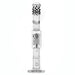 18" Triple Chamber Beaded Tube Water Pipe - SmokeZone 420