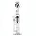 18" Triple Chamber Beaded Tube Water Pipe - SmokeZone 420