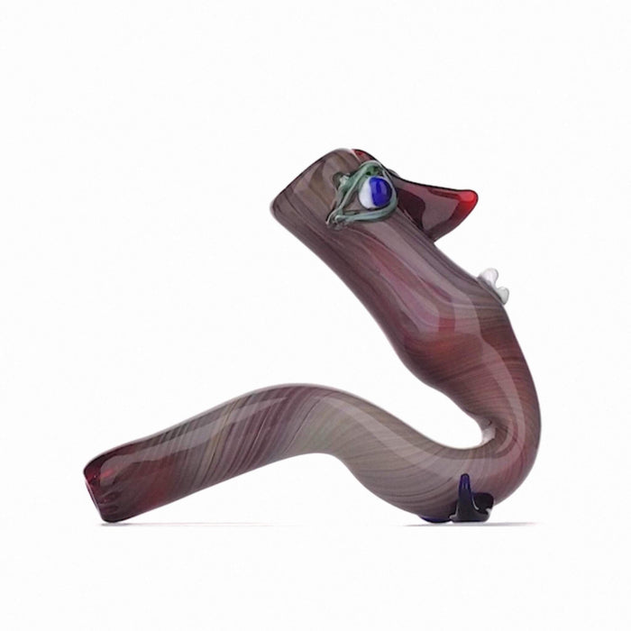 Heady Book Worm Pipe - SmokeZone 420