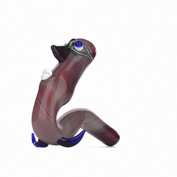 Heady Book Worm Pipe - SmokeZone 420