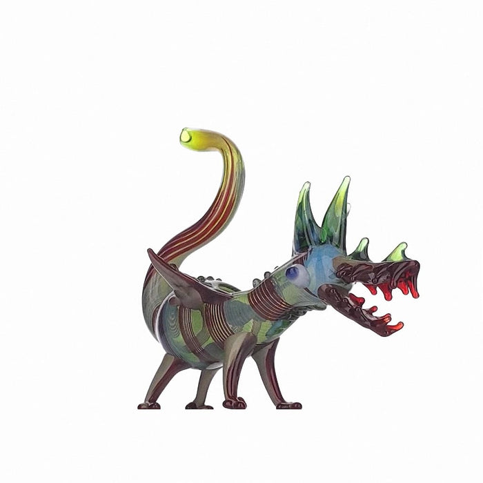 Heady Dragon Glass Pipe - SmokeZone 420