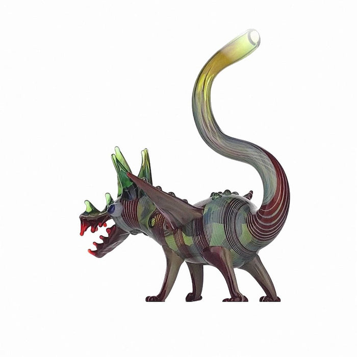 Heady Dragon Glass Pipe - SmokeZone 420