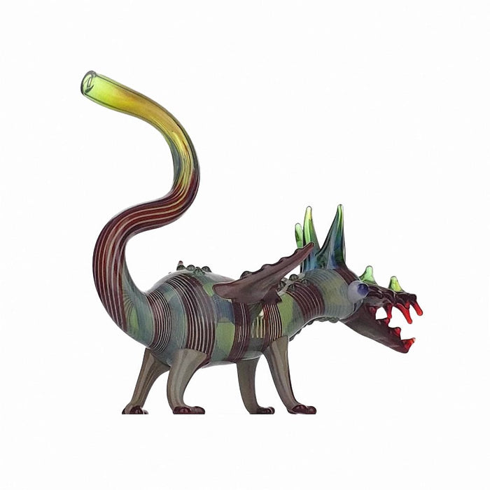 Heady Dragon Glass Pipe - SmokeZone 420