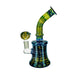 8" Full Wrap & Rake Color Dab Rig - SmokeZone 420