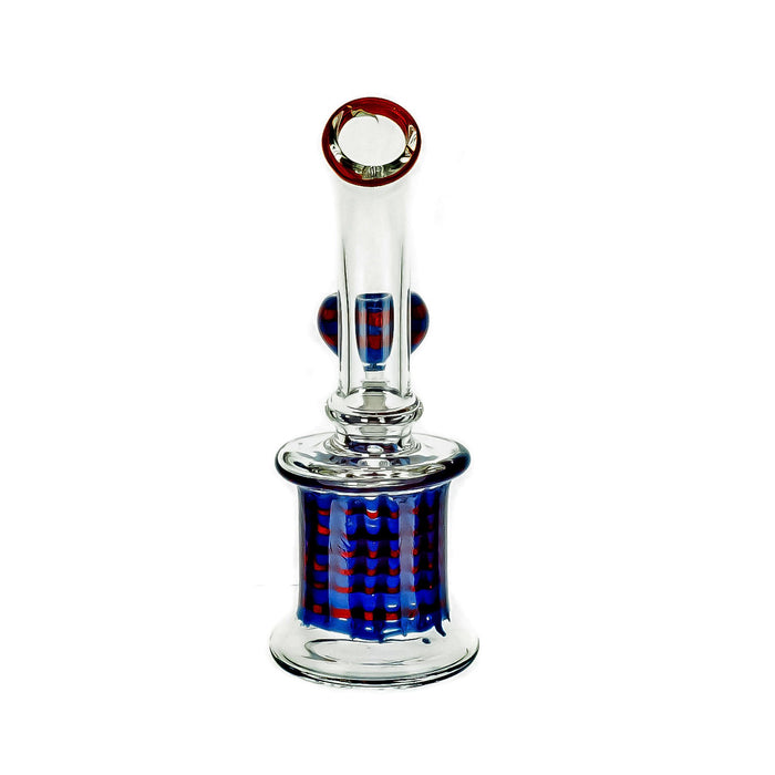 6" Mini Clear & Color Dab Rig - SmokeZone 420