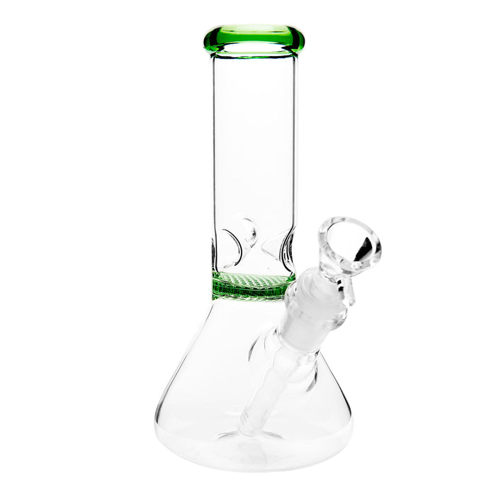 8" Honeycomb Beaker Water Pipe - SmokeZone 420