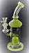 10" Slime Water pipe With Double Tire Perk - SmokeZone 420