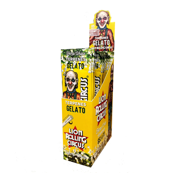Lion Rolling Circus 100% Natural Hemp Wraps - SmokeZone 420