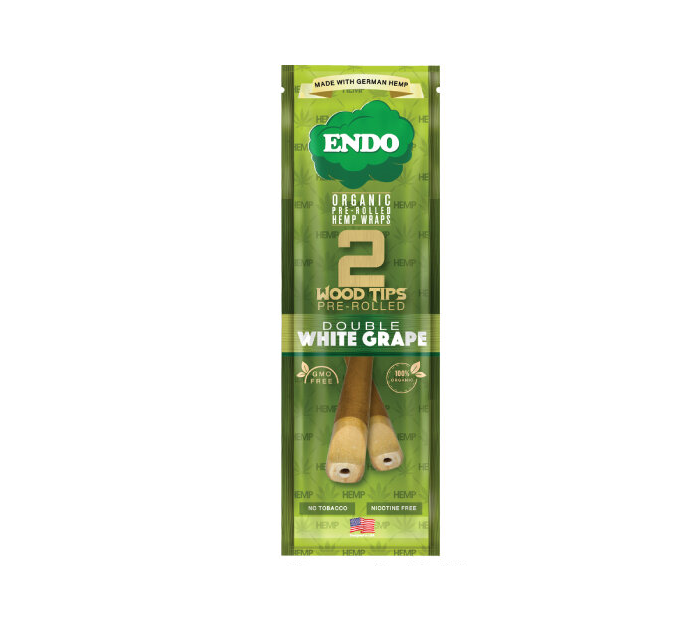 Endo Wood Tipped Hemp Wraps - SmokeZone 420