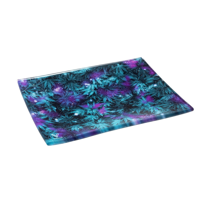 Cosmic Chronic Glass Tray - SmokeZone 420