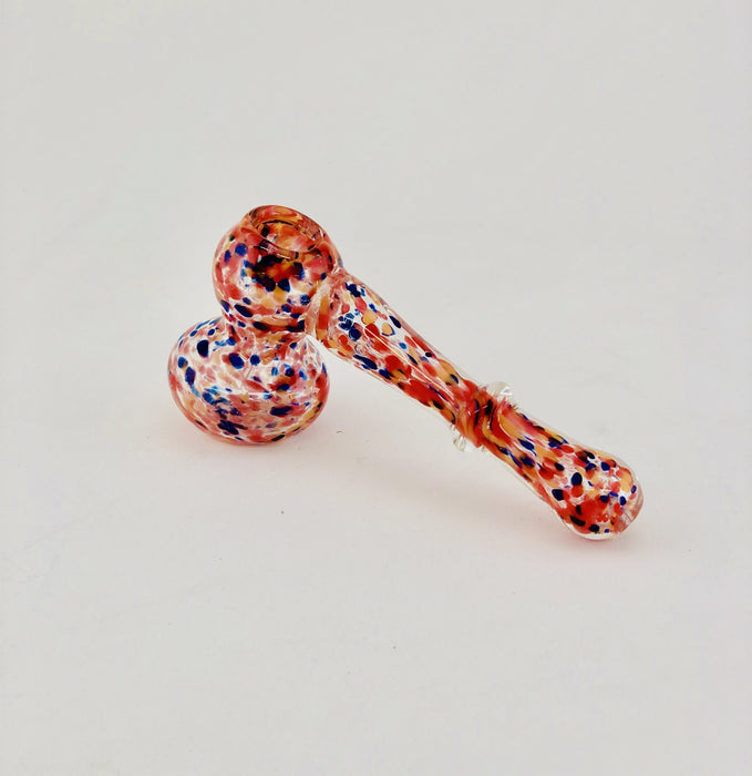 5" Mini Multi Frit Hammer Bubbler - SmokeZone 420