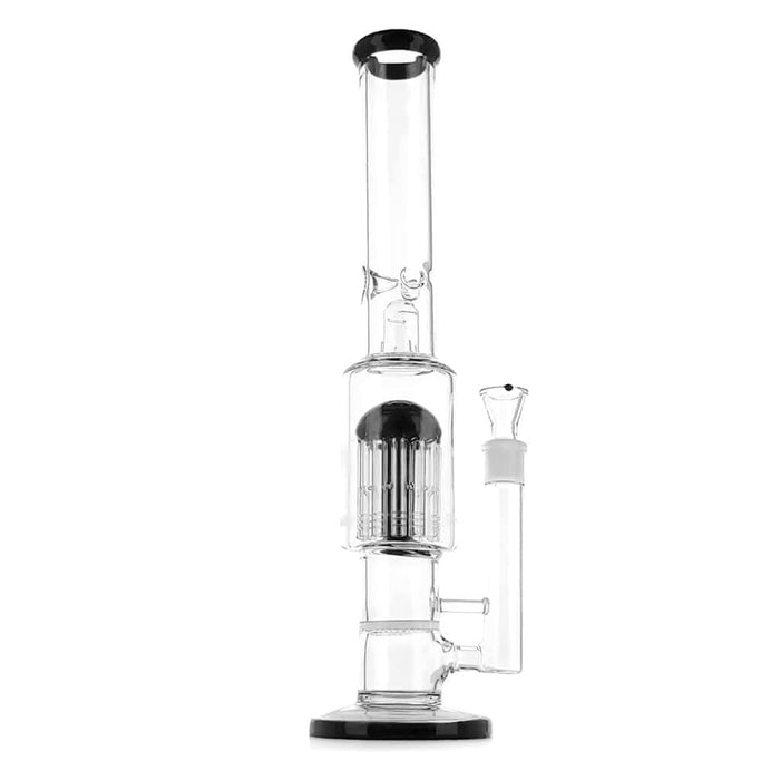 17" Triple Perc Straight Tube Water Pipe - SmokeZone 420