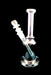 8" Narrow Tube Shiny Metallic Water Pipe - SmokeZone 420