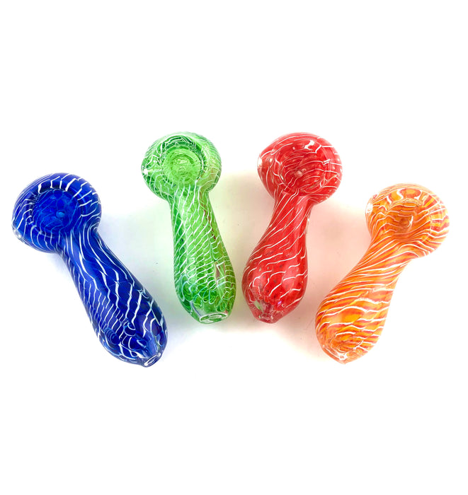 4" Full Color Inside Work Hand Pipe - SmokeZone 420