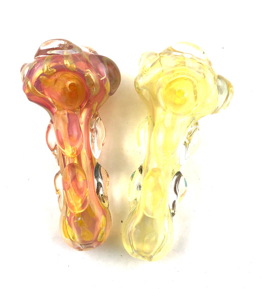 4" Full Beaded Fumed Hand Pipe - SmokeZone 420