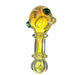 4.5" Triple Bead Double Ring Fumed Hand Pipe - SmokeZone 420