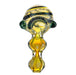 4.5" Dichro Head Double Bubble Spoon Pipe - SmokeZone 420