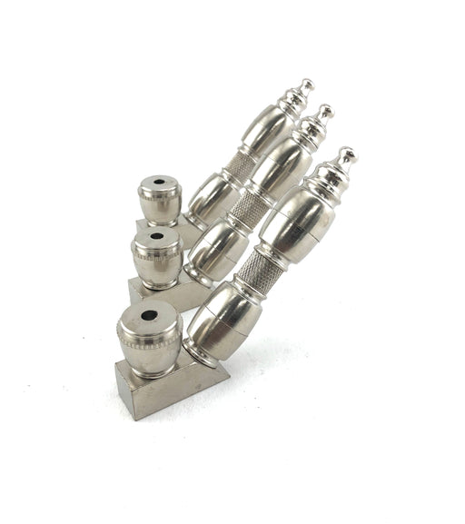 4" Self Standing Full Metal Pipe - SmokeZone 420