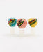 18mm Color Inside Work & Striped Bowls - SmokeZone 420