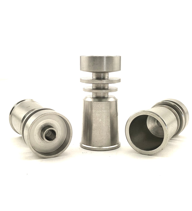 18mm Domeless Female Titanium Nail  - SmokeZone 420