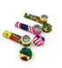 3.5" Silicone Printed Flat Mouth Hand Pipes (Pack of 5) - SmokeZone 420