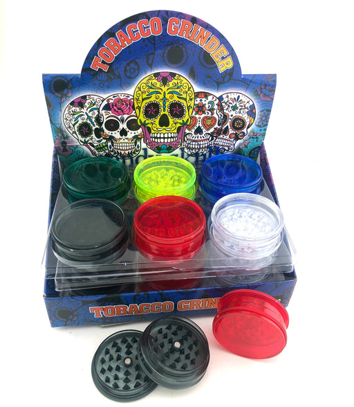 2.25" Acrylic Grinder Display - SmokeZone 420