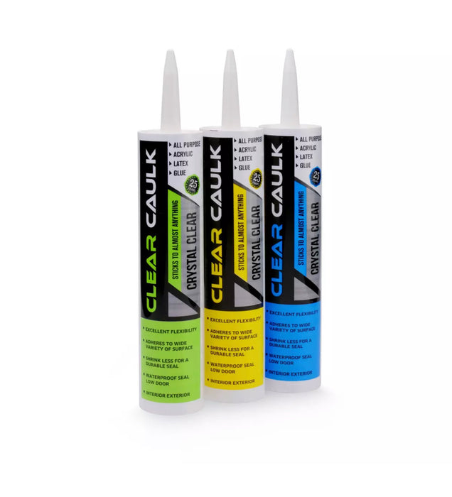 Clear Caulk Stash Can - SmokeZone 420