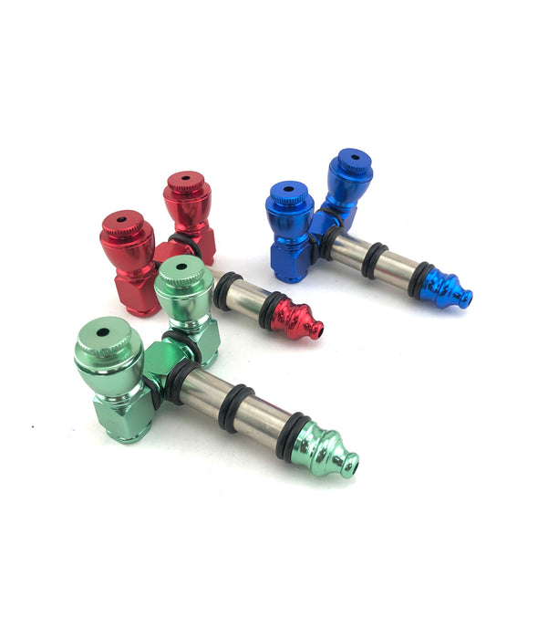 3" Double Bowl Metal Pipe - SmokeZone 420