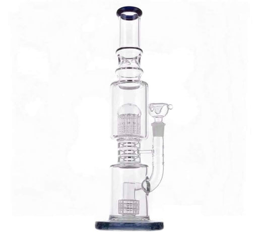 17" Tree & Matrix Perc Heavy Base Water Pipe - SmokeZone 420