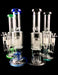 11" Straight Tube Double Tree Perc Water Pipe - SmokeZone 420