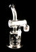 10" Inline Cylinder & Shower Perc Dab Rig - SmokeZone 420