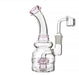 6" Round Body Shower Perc Dab Rig - SmokeZone 420